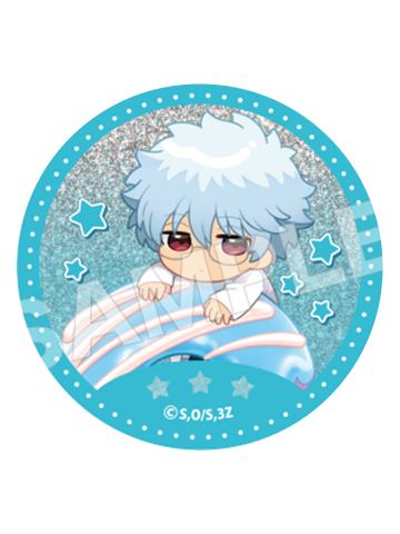 坂田银时闪徽章-甜甜圈派对系列