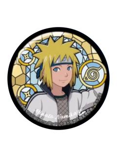 波风水门(彩窗)徽章-EAKI火之传承系列