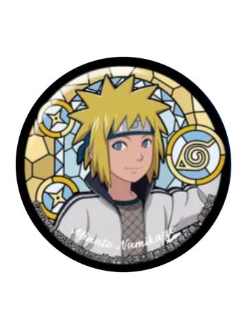 波风水门(彩窗)徽章-EAKI火之传承系列