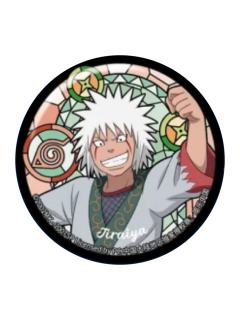 自来也(彩窗)徽章-EAKI火之传承系列