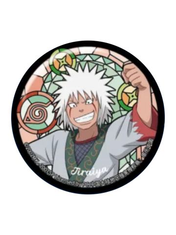 自来也(彩窗)徽章-EAKI火之传承系列