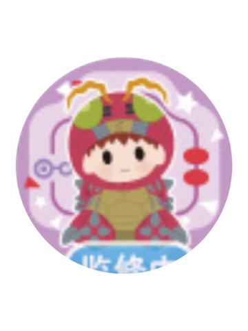 泉光子郎I赏徽章-POTEPOTTE PAJUNITY SERIES系列