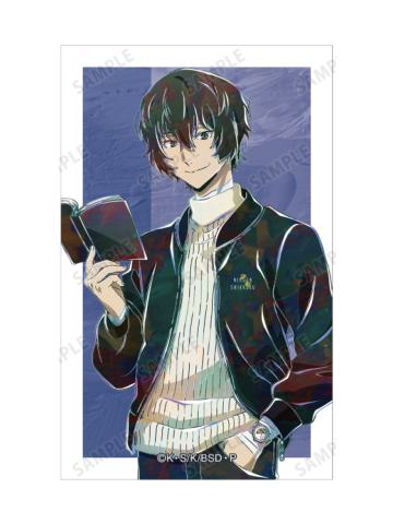 太宰治2插画卡-AniArt水彩冬日休假系列