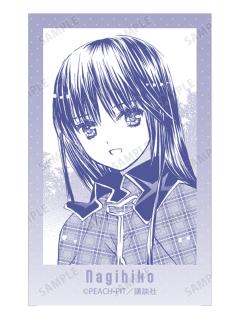 藤咲凪彦插画卡-原画单色线条场景二弹