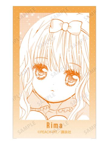 真城璃茉 插画卡-原画单色线条场景二弹