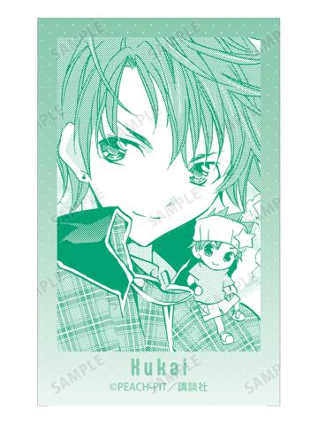 相马空海插画卡-原画单色线条场景二弹