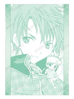 相马空海相卡-原画单色线条场景二弹