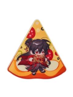 李火旺食运Q仙亚克力挂饰-必胜客联动系列