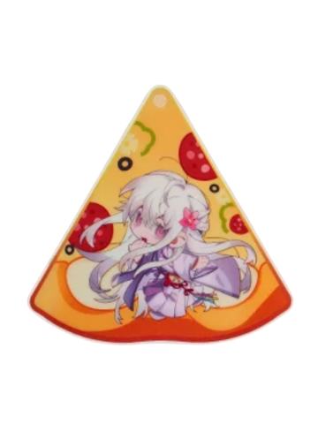 白灵淼食运Q仙亚克力挂饰-必胜客联动系列