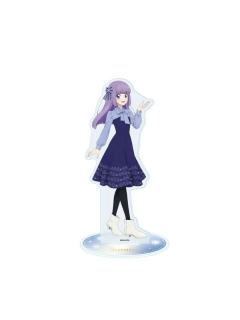 冰上堇（立牌）-雪花主题快闪店