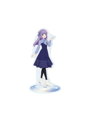 冰上堇（立牌）-雪花主题快闪店