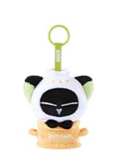 罗小黑C毛绒挂件-舌尖上小黑系列