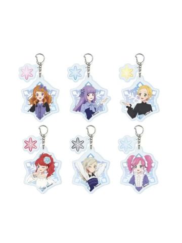 雪花主题快闪店钥匙扣