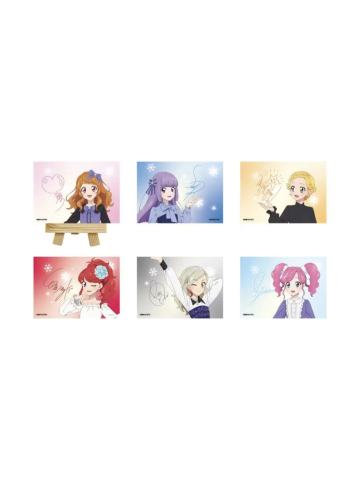 雪花主题快闪店帆布画板