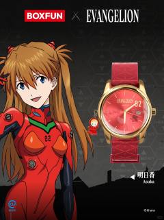 惣流·明日香·兰格雷(大隐藏)手表-麦和BOXFUN时间补完计划-资料图