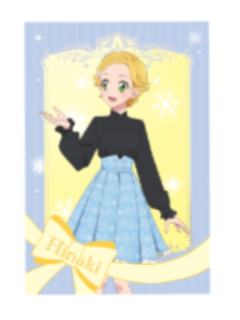 新条雏姬（特典明信片）-雪花主题快闪店