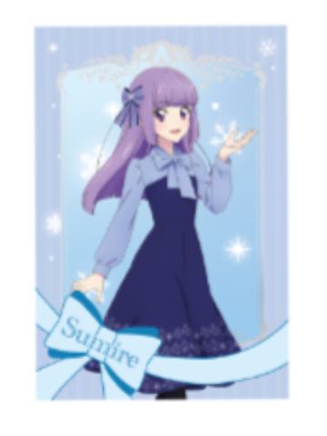 冰上堇（特典明信片）-雪花主题快闪店