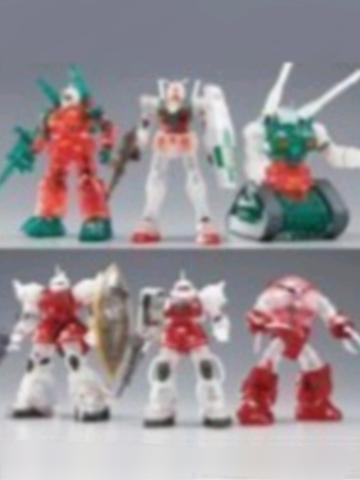 HG 7-11原创透明色6机套装