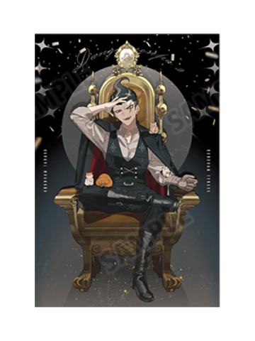 田中眼蛇梦特典明信片-王座玉座系列