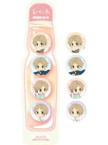 夏目贵志迷你徽章套装-萌夏系列