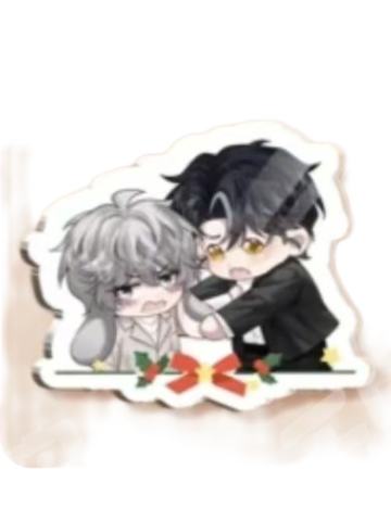 陆上锦&言逸Q版冰箱贴-双旦礼遇季系列