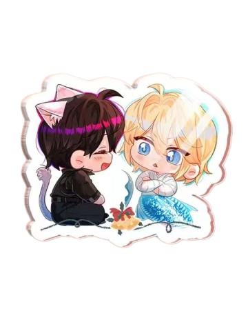 白楚年&兰波Q版冰箱贴-双旦礼遇季系列