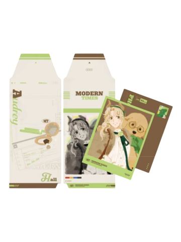 奥黛丽·霍尔现代款撕拉式相卡-摩登叙曲系列