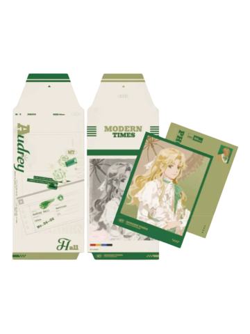 奥黛丽·霍尔复古款撕拉式相卡-摩登叙曲系列