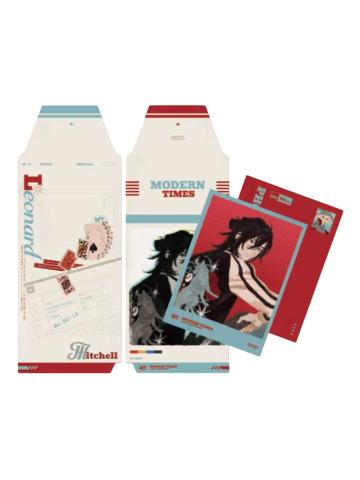 伦纳德·米切尔现代款撕拉式相卡-摩登叙曲系列