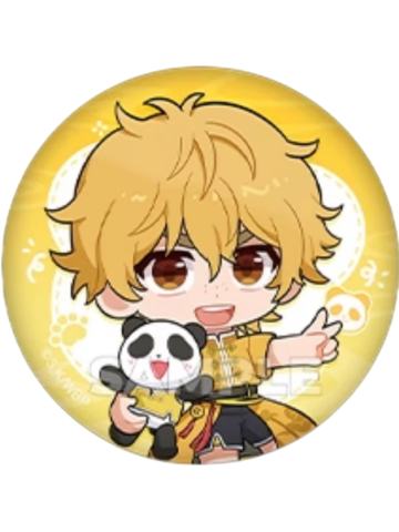 榆井秋彦徽章-熊猫Q版系列