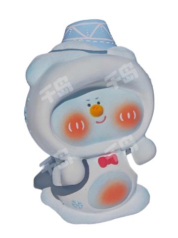 拥抱雪人-企鹅背包款