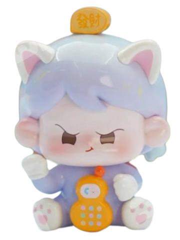 蓝招财八方来财