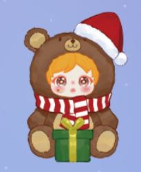 隐藏款-圣诞小熊