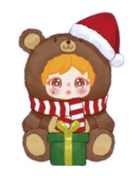 隐藏款-圣诞小熊