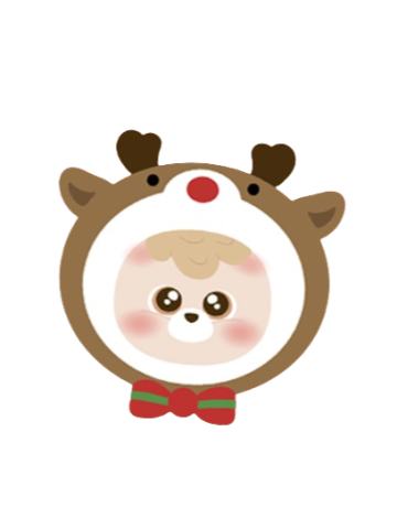 圣诞鏖鹿了挂件