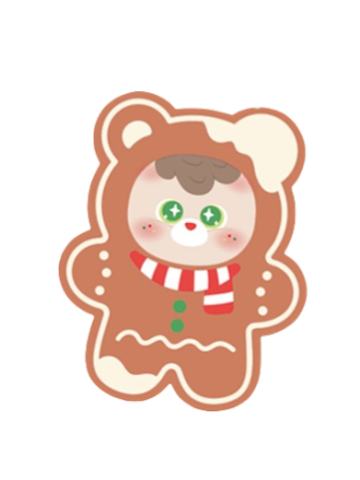 姜饼人毛绒捏捏挂件