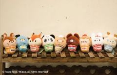 KUMARU AND FRIENDS雪糕筒毛绒挂件系列-资料图