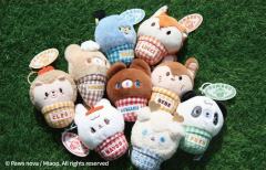 KUMARU AND FRIENDS雪糕筒毛绒挂件系列-资料图