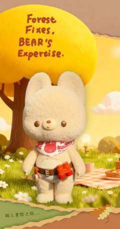 森林修理员（浅咖色）-资料图