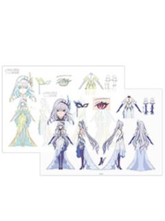 丝柯克原画明信片优先券赠品-2026原神☆FES系列