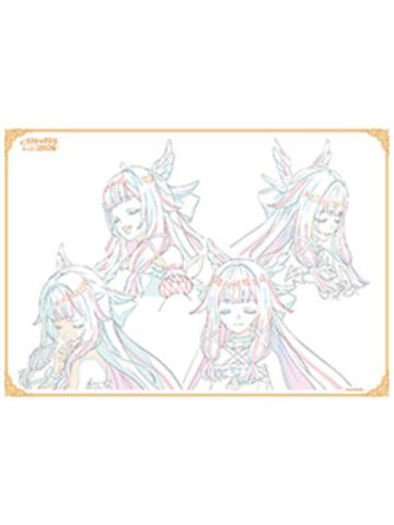 哥伦比娅原画PVC桌垫优先券赠品-2026原神☆FES系列