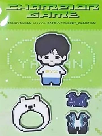 冠军单人款冰箱贴3