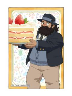 森西特典插画卡-HMV POP UP茶会系列