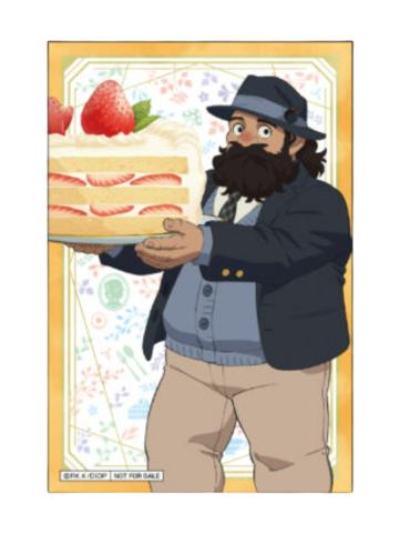 森西特典插画卡-HMV POP UP茶会系列