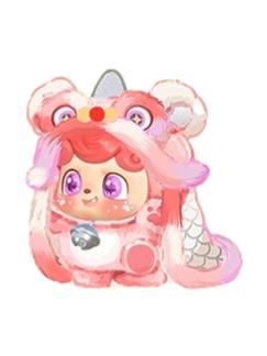 小隐藏-粉狮醒春