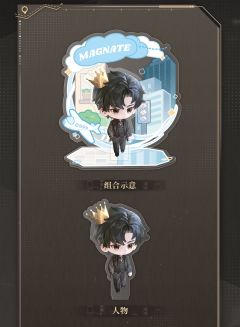 顾时夜-2025 凤凰于飞系列 Q版立牌-资料图