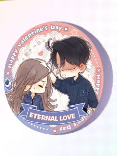 桑延&温以凡A赏Q版毛绒抱枕-且赴蜜约系列