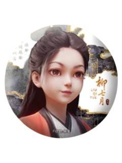 小柳七月(破晓系列)徽章-朝阳将至系列