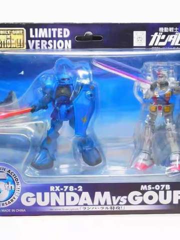 M.I.A RX-78-2 VS MS-07B 高达VS老虎 5周年限定