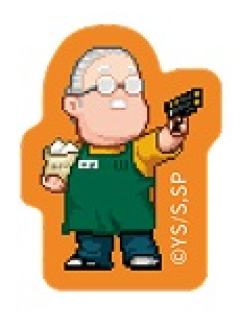 坂本太郎A贴纸-像素系列